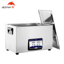 Skymen JP-100S 30L Digital Touch Power Adjustable Laboratory Industrial Ultrasonic Cleaner with Heater Timer